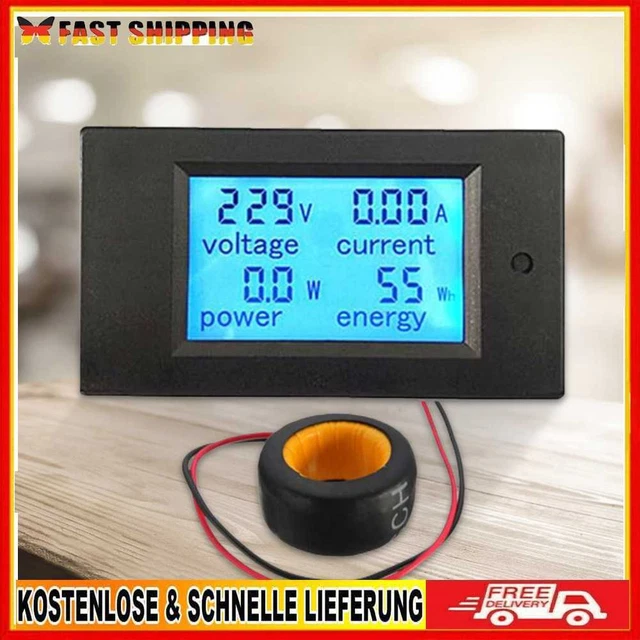 Niedrigste Promotion Preis AC 100A Digital LED Power Panel Meter Monitor macht E