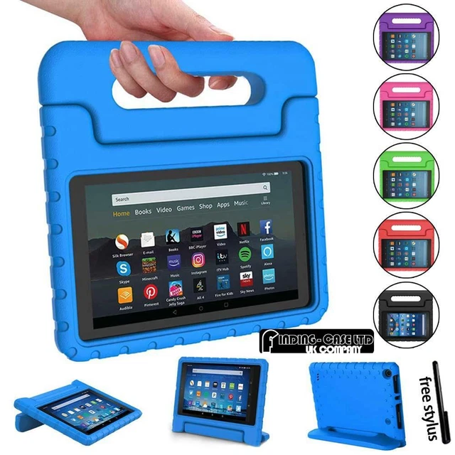 Case For Amazon Fire HD 10 (2019/2021) & Fire HD 10 Plus (2021) - Smart Stand Cover With Auto Wake/Sleep, Trifold, PU Leather