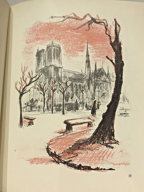 BEL EX NUMÉROTÉ Notre Paris Henry Torres Illustré Par Hinsberger 1963