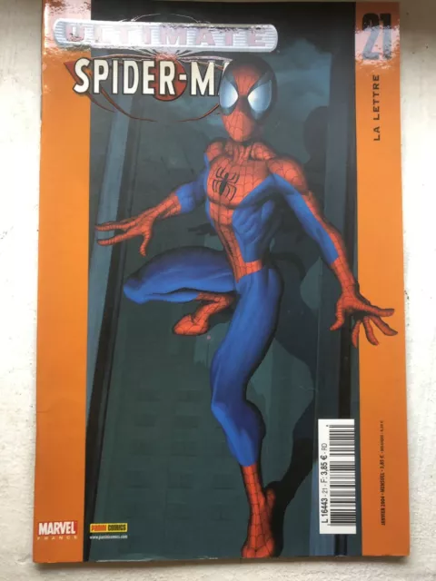 Ultimate Spider Man 21 La Lettre Janvier 2004 Marvel France Panini Comics