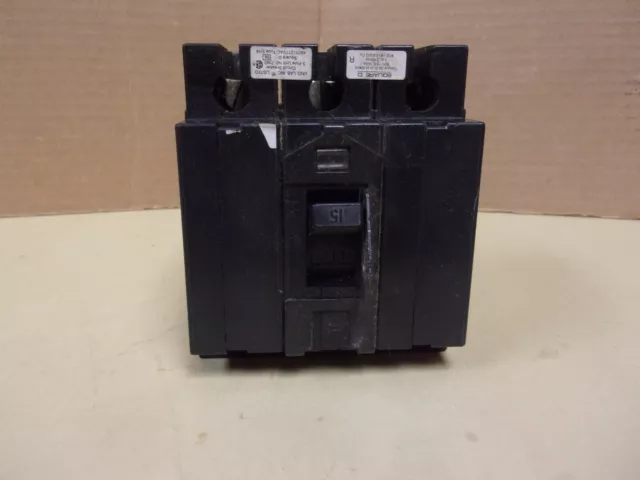 Square D EH34015 Circuit Breaker 15A , 3P , 277/480V