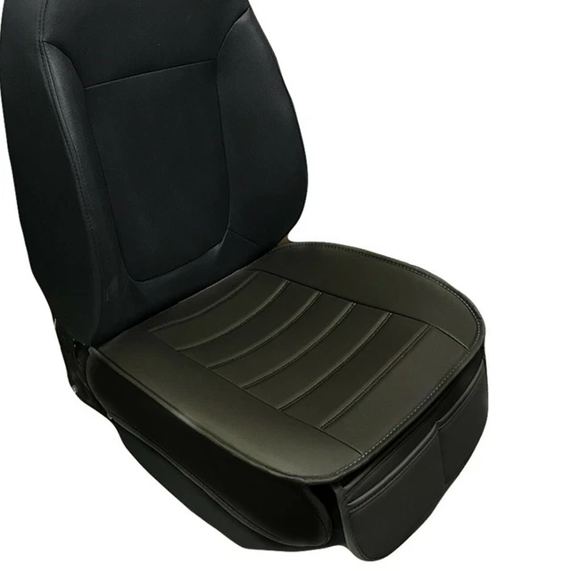 2Pcs PU Leather Car Front Seat Cover Protector Cushion For Interior Accessories