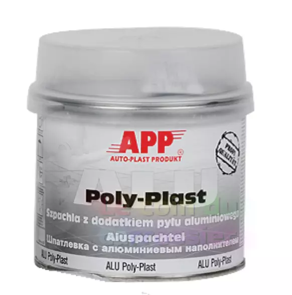 Mastic alu 600grs+ durcisseur, fer, alu, acier, métal, carrosserie (MR04)