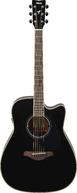 Yamaha FGC-TA TransAcoustic Acoustic-Electric Guitar (Black)