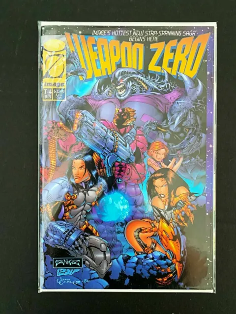 Weapon Zero T-4 (#1) Image Comics 1995 Nm+