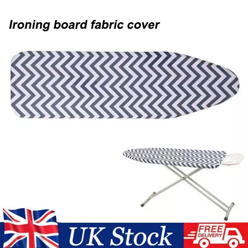 150x50cm Ironing Board Cover Large Folding Lightweight Adjustable Non-Slip UK