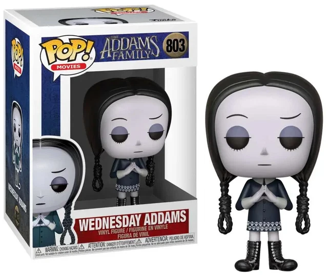 FUNKO POP VINYL #803 WEDNESDAY ADDAMS FAMILY w/Protector 2019 Netflix NM- NM