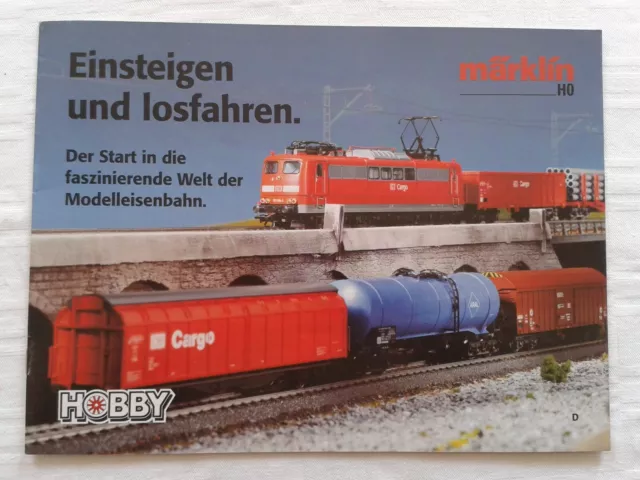 Märklin H0 -  Einsteigen und losfahren Katalog Modellbahn 2000/2001