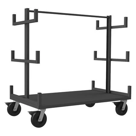 Durham Mfg Bpt-3672-95 Bar And Pipe Truck,3600 Lb.,Gray