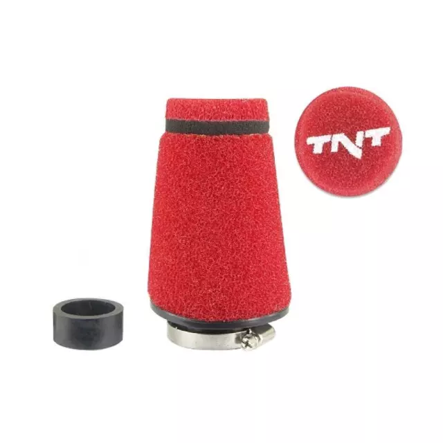 115023F Filtro Aria Tnt Spugna Small ?28 / 35 Rosso Honda Sj Bali (Hf07) 100 199