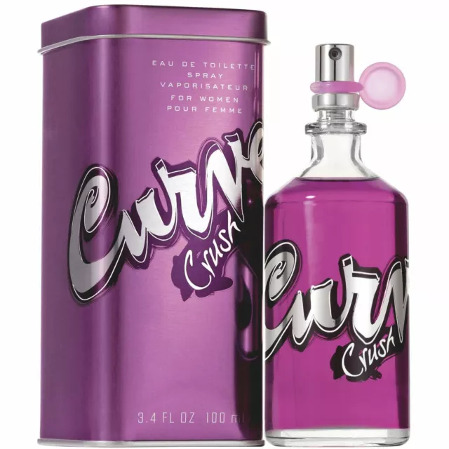 CURVE CRUSH Perfume by Liz Claiborne 100 ml 3.4 Oz EDT Spray for Women Brand New