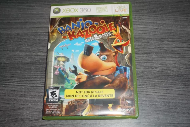 Banjo-Kazooie Nuts & Bolts Demo Disc Not For Resale Microsoft Xbox 360  Tested. P