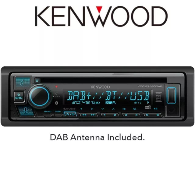 Autoradio stéréo DIN simple DSX-B41D avec DAB et Bluetooth®
