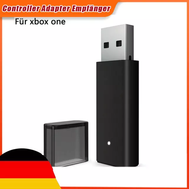 Für Wireless Xbox One Controller Adapter Empfänger Stick Windows 10 PC USB DE