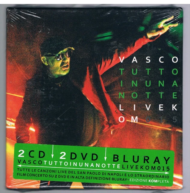 その他 Tutto in Una Notte: Live Kom 2015/ [Blu-ray] ggw725x VASCO ROSSI TUTTO IN UNA NOTTE: LIVE KOM 2015 NEW BLU-RAY