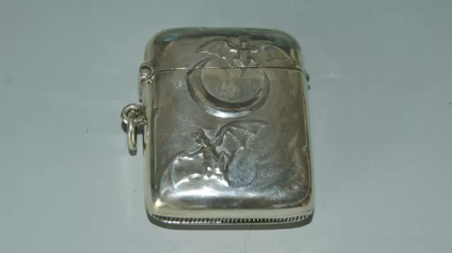 Silver  Vesta Case-Hallmarked