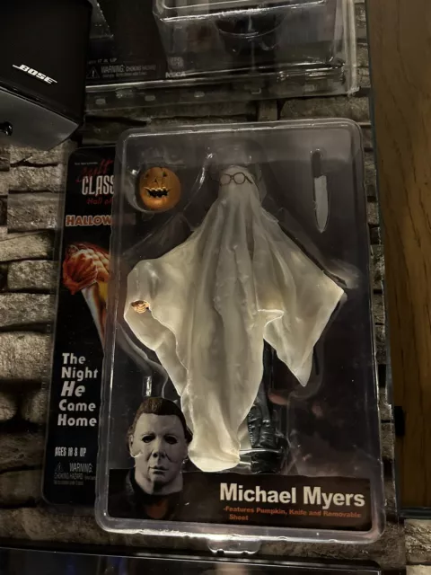 NEW NECA Cult Classics HALLOWEEN MICHAEL MYERS GHOST BOB SHEET (2008) RARE