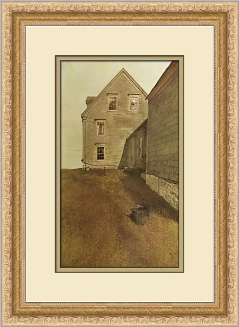 Andrew Wyeth Weatherside Custom Framed Print