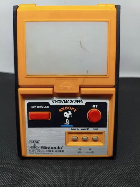 NINTENDO GAME AND Watch Snoopy Panorama Screen (SM-91) 1983
