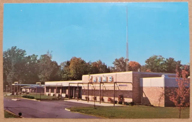 Vintage Columbia City Indiana Whitley County R.R.M.C. Postcard K-6