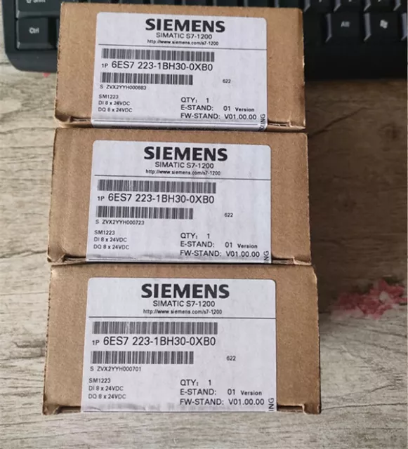 1PCS Siemens 6ES7 223-1BH30-0XB0 6ES7223-1BH30-0XB0 New In Box VIA DHL