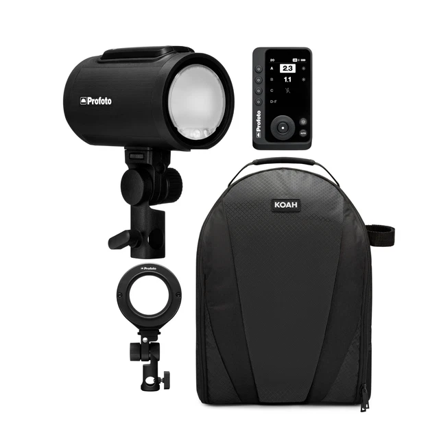 Profoto A2 Monolight with Connect Pro for Nikon Camera Bag and OCF Adapter II