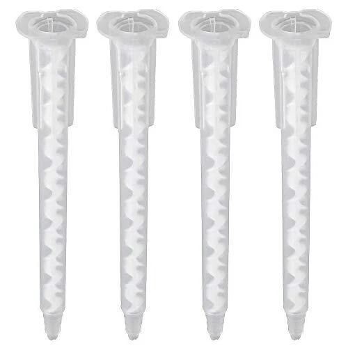 50 Pack Epoxy Mixing Nozzle Tip For Adhesive Gun Applicator Static Mixer Plastic