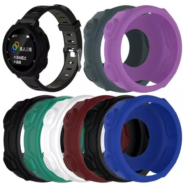 Silicone Skin Smartwatch Protective Case Cover for Garmin Forerunner 235 735XT