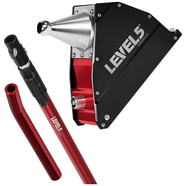 LEVEL5 DRYWALL TOOLS 7Inch Corner Applicator Box + Extendable Handle