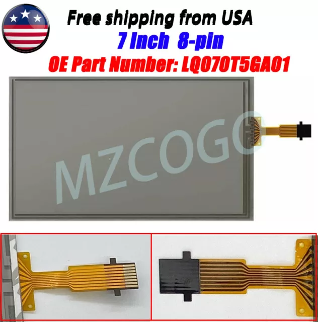 New Touch Screen Glass Digitizer For 2008-2013 4Runner Tundra Camry JBL 7" Radio
