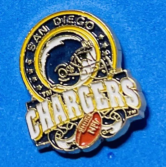 San Diego/Los Angeles Chargers Helmet Pin NFL Licensed  Football sold USA Only
