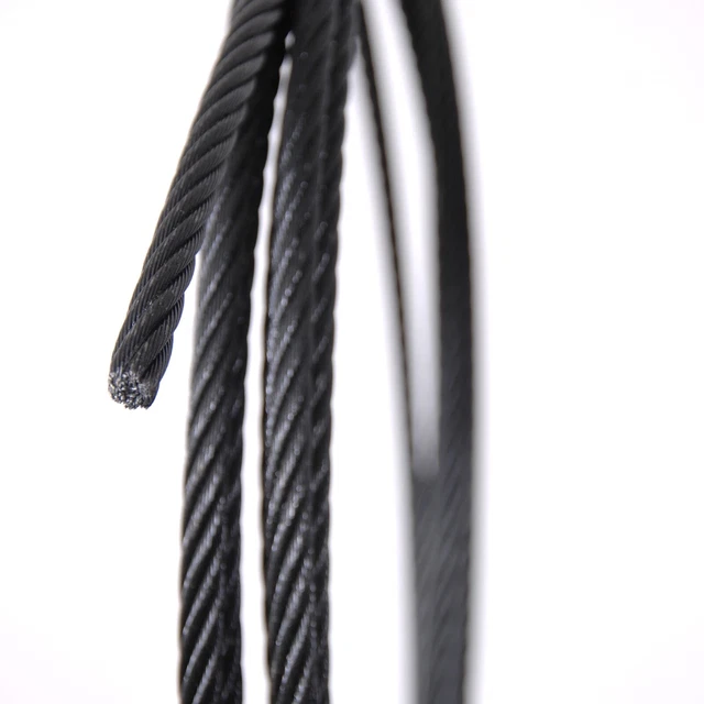 Edelstahlseil 50m 3mm PVC Ummantelt - 167kg Belastb Produktbild-Vorschau 2
