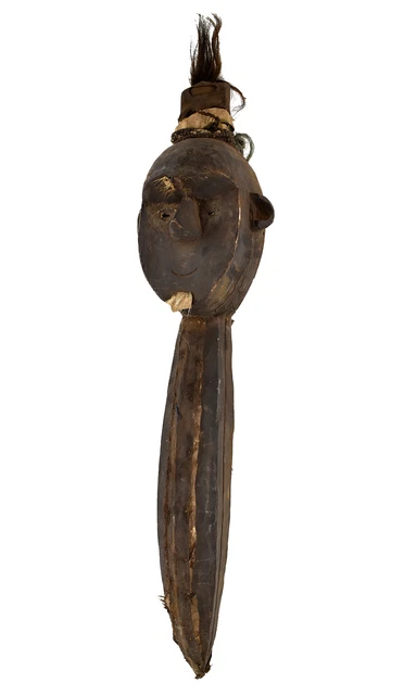 Dan Konor Bird Mask Beaked Large Wood Liberia African Art