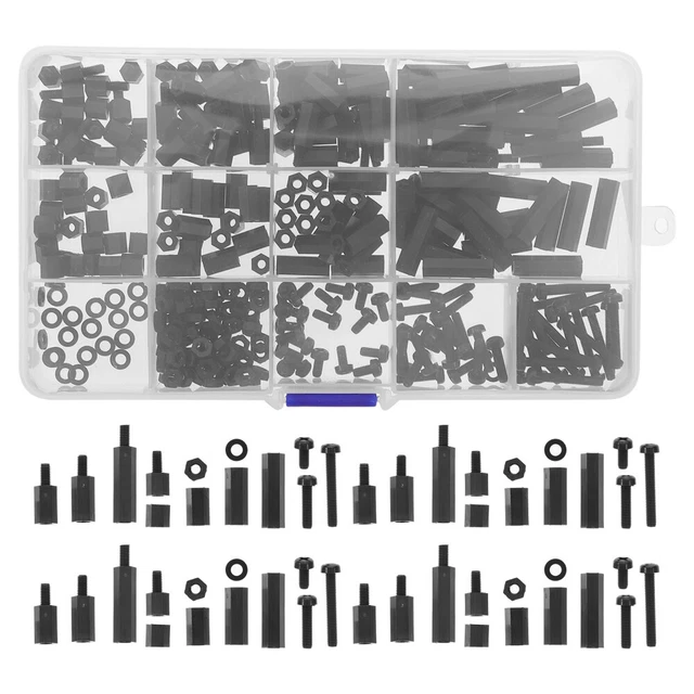 Set viti macchina set viti in nylon scatole lavatrice nylon cuscinetto piatto