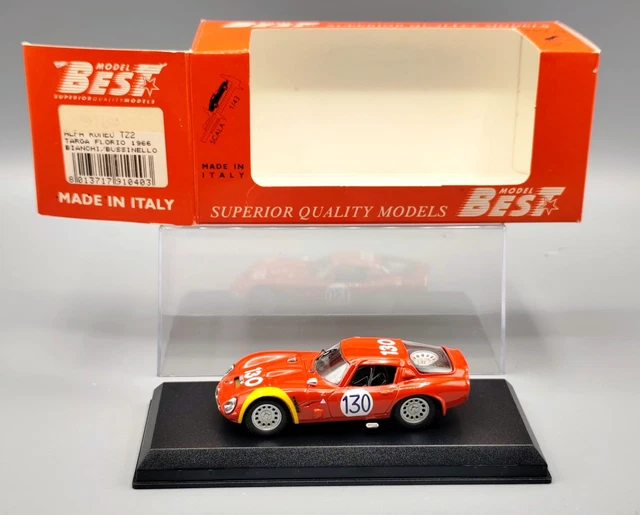 ALFA ROMEO GIULIA TZ2 (1965) 1/43 Metro EUR 5,00 - FR