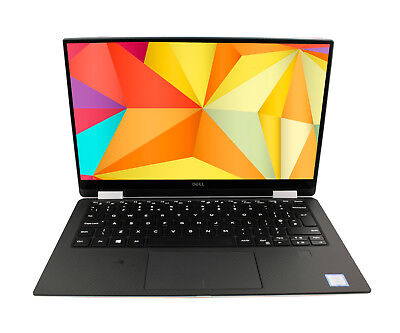 Dell XPS 13 9365 Core i7-7y75 8gb 256gb nvme 1920x1080 touchscreen webcam _ fp_w10