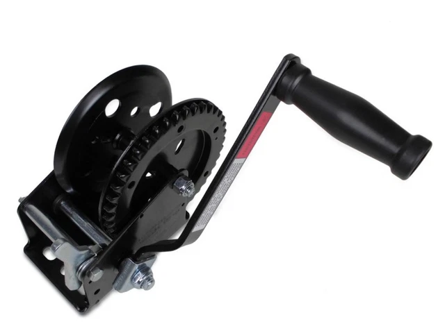 Boat Trailer Winches Come With A 23 FT Strap. 2-Way Ratchet