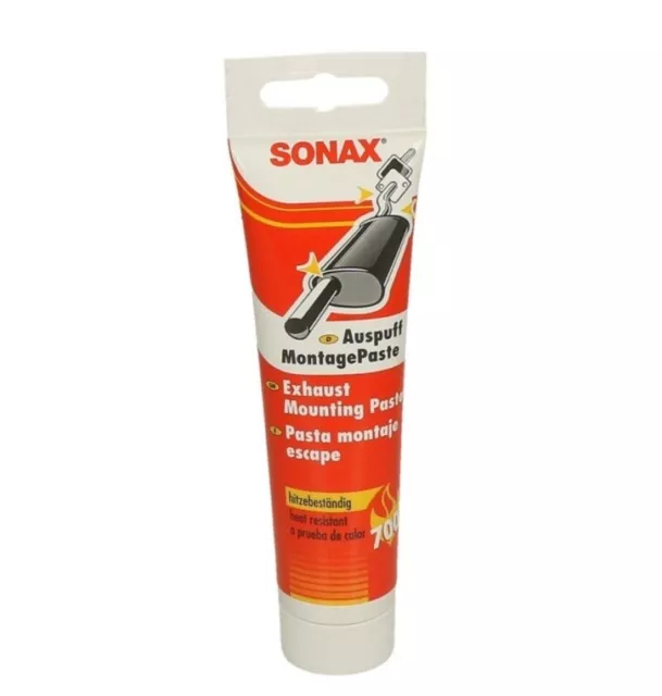 Sonax Montagepaste 170g Dichtmasse Auspuffpaste Exhaust Cement Hitzebeständig