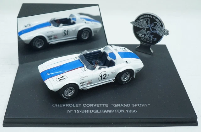 Eagle 1/43 2004 Chevrolet Corvette Grand Sport Roadster Bridgehampton 1966 7427265047077