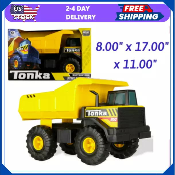 Tonka Steel Classics Mighty Dump Truck - A favorite for over 70 years - NEW