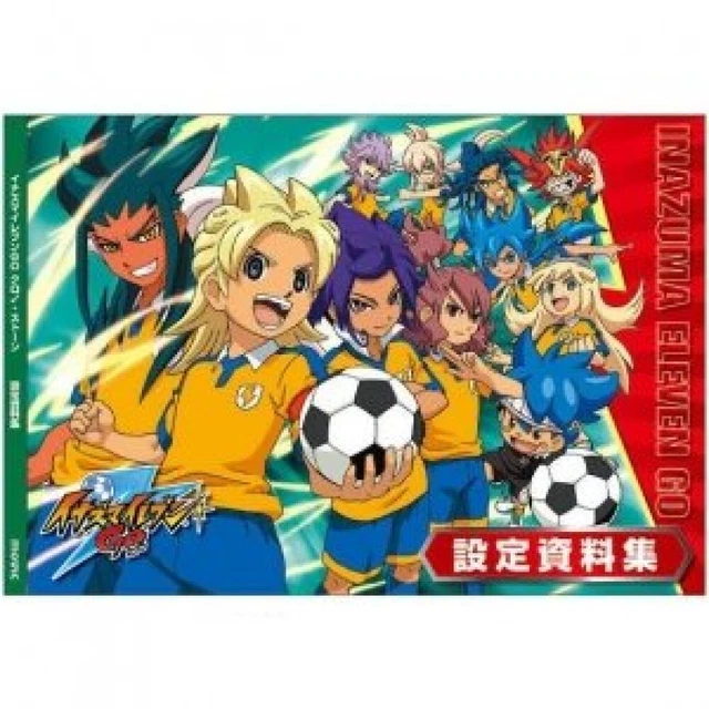 Used Inazuma Eleven GO Chrono Stone Art Illustration Guide Book Anime Japanese