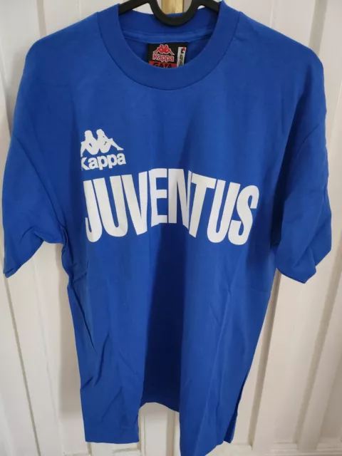 JUVENTUS 1994 -1995 KAPPA FOOTBALL Training shirt vintage  sz L   NEW *tags*