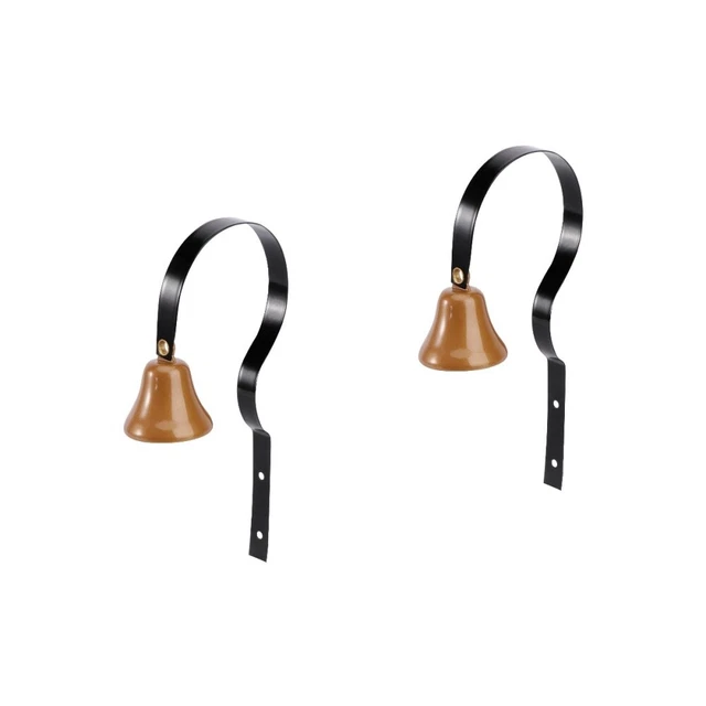 2 pz campanello per porta Metal Dog Tinkle Bell Pet per frantoi - allenamento in casa