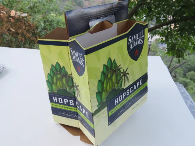 Beer Six pack Holder (6-pack) ~ BOSTON beer SAMUEL ADAMS Ltd. Hopscape Wheat Ale
