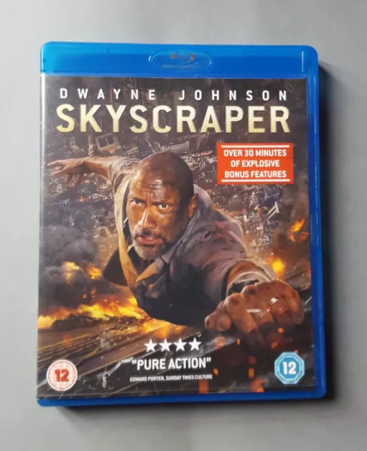 BLU RAY SKYSCRAPER - Dwayne JOHNSON / Neve CAMPBELL - Rawson  MARSHALL THURBER