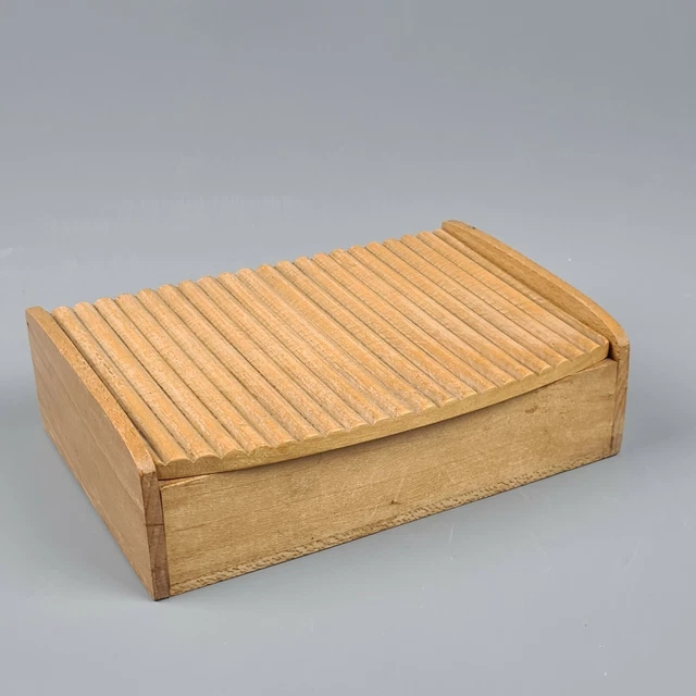 Scatola Portacarte In Legno Massiccio - Elegante Custodia Per Mazzo Di Carte Da Poker - Regalo Ideale