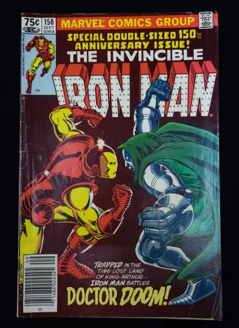 Invincible Iron Man #150 (1981) Battle vs Dr. Doom Romita Jr Marvel Comics VG-