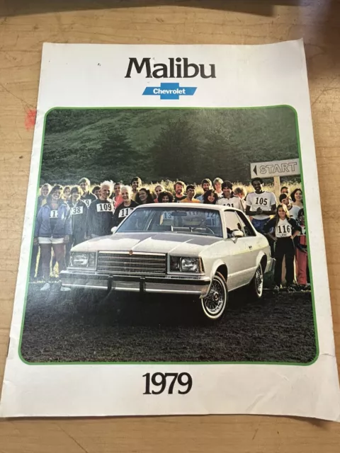 1979 Chevrolet OEM Malibu New Car Sales Brochure