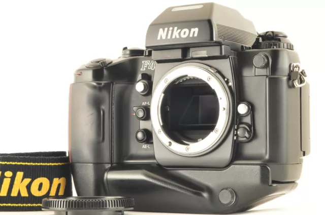Nikon F4S Corps 35mm Appareil Photo Argentique SLR MF-23 + MB-21 Lot de