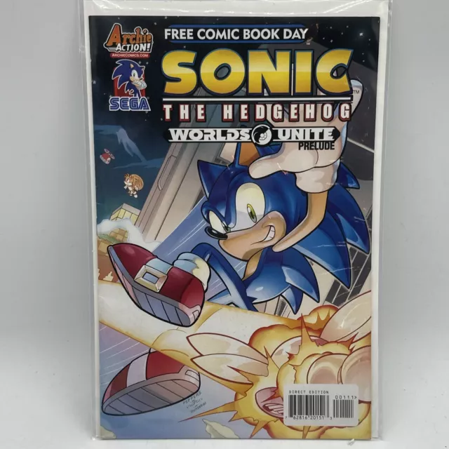 ARCHIE COMICS SONIC The Hedgehog & Megaman Free Comic Book Day, Worlds